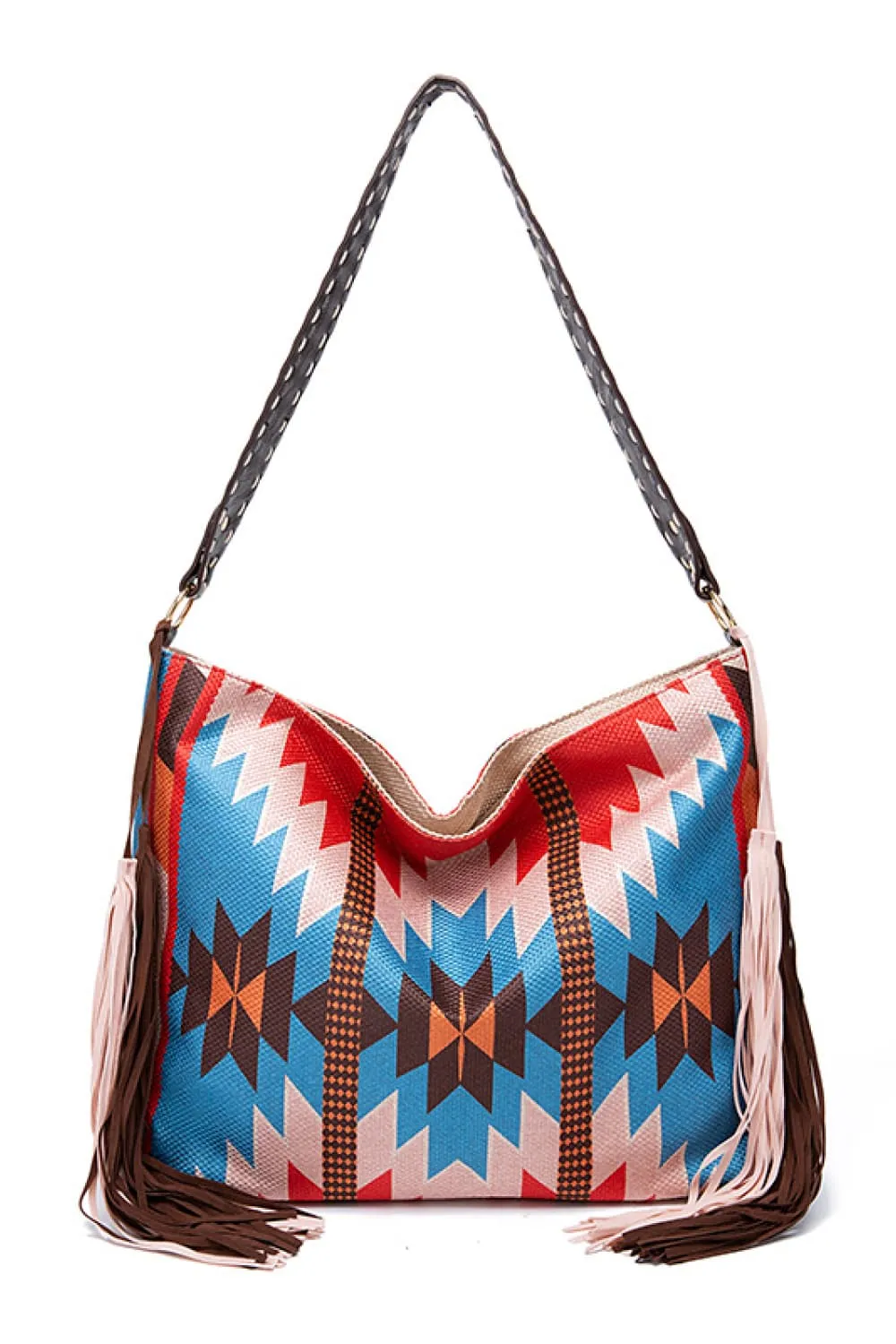 Geometric Canvas Tote Bag, image 16