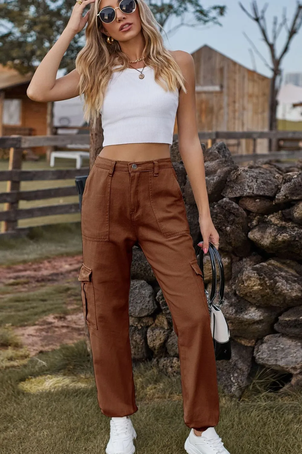 Long Jeans with Pocket, image 5