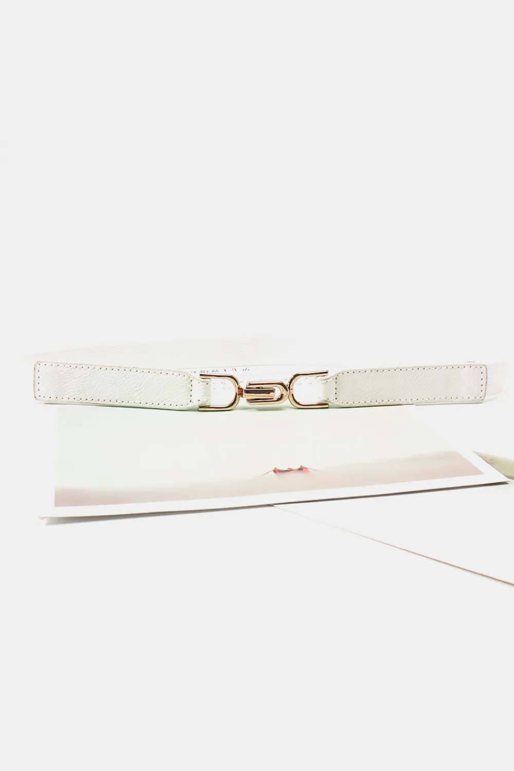 Alloy Buckle Elastic Belt, image 3