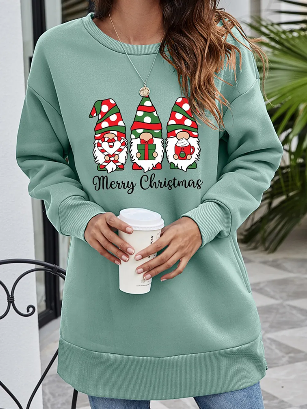 MERRY CHRISTMAS Graphic Sweatshirt, image 11
