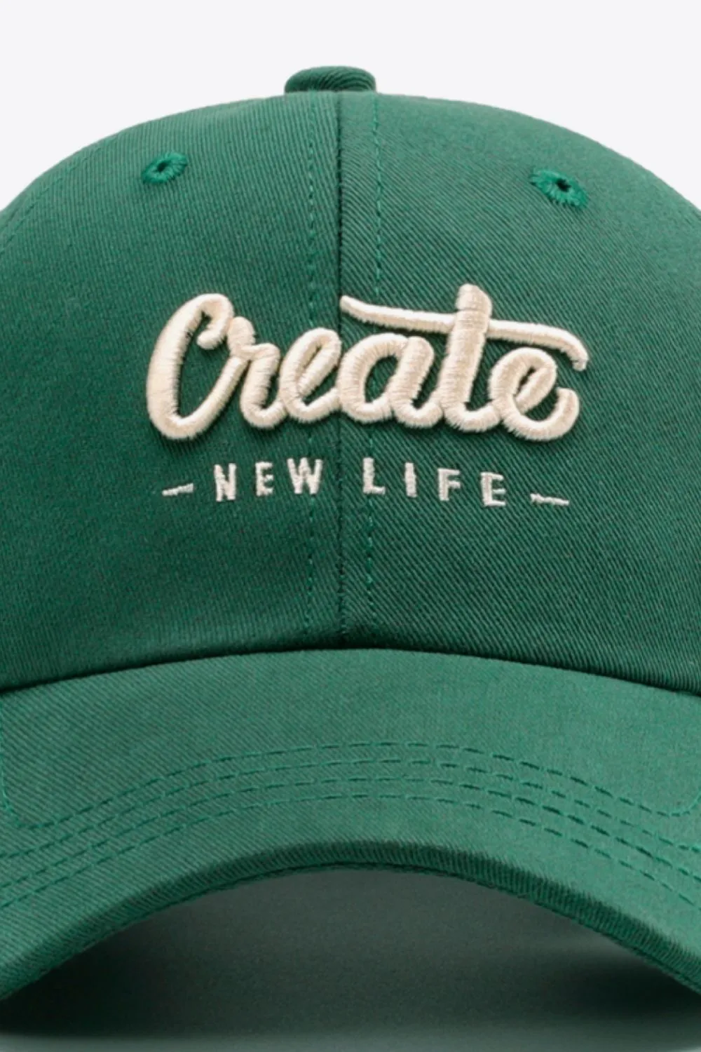 CREATE NEW LIFE Adjustable Cotton Baseball Cap, image 26