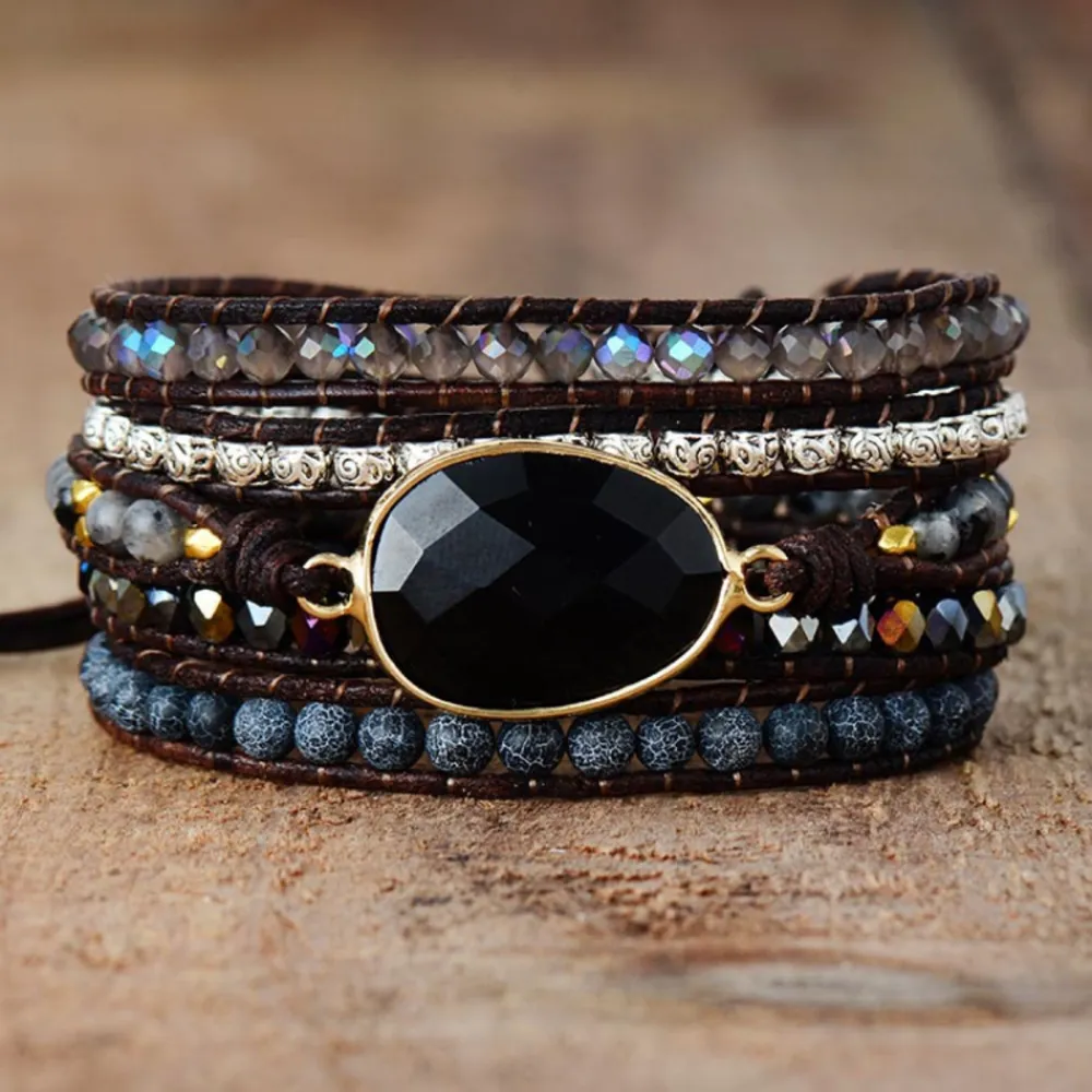 Agate Beaded Bracelet, image 3