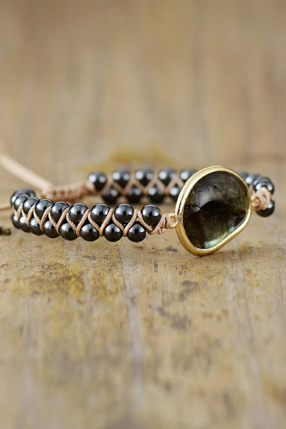 Natural Stone Beaded Bracelet, image 3