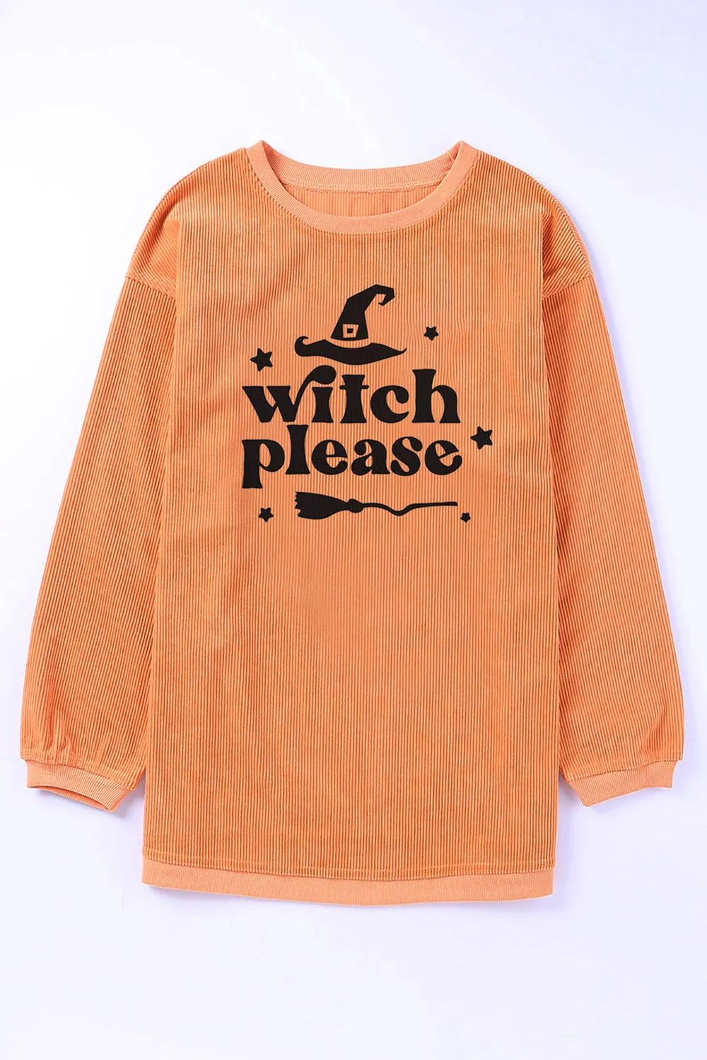 WITCH PLEASE Graphic Dropped Shoulder Sweatshirt, image 2