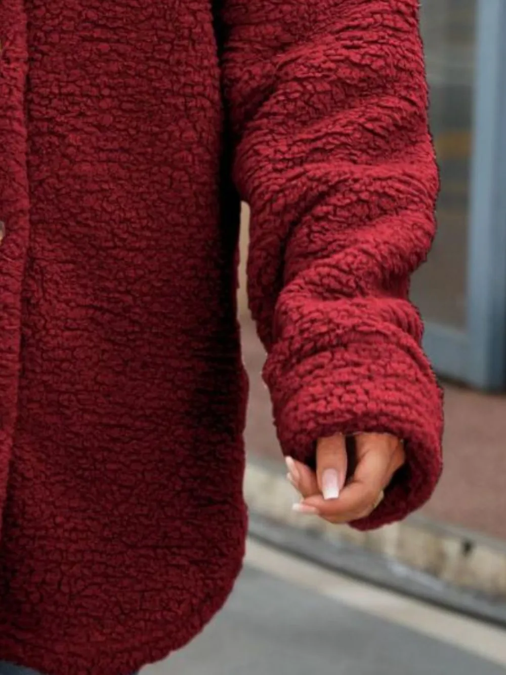 Button Down Collared Coat, image 8
