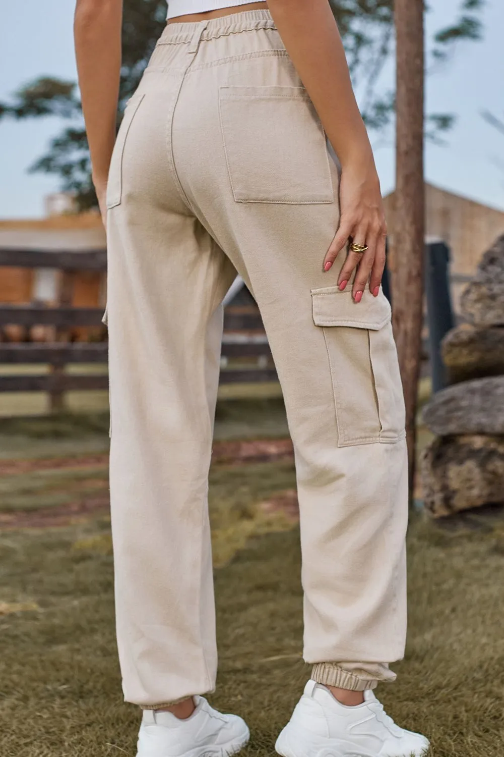 Long Jeans with Pocket, image 6