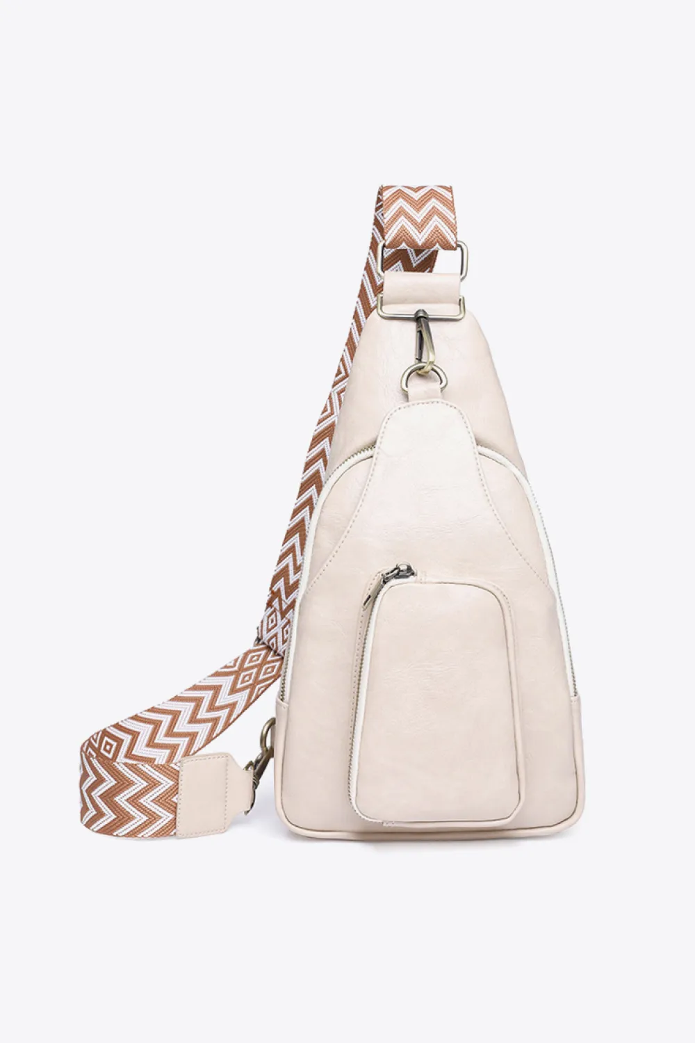 Take A Trip PU Leather Sling Bag, image 10