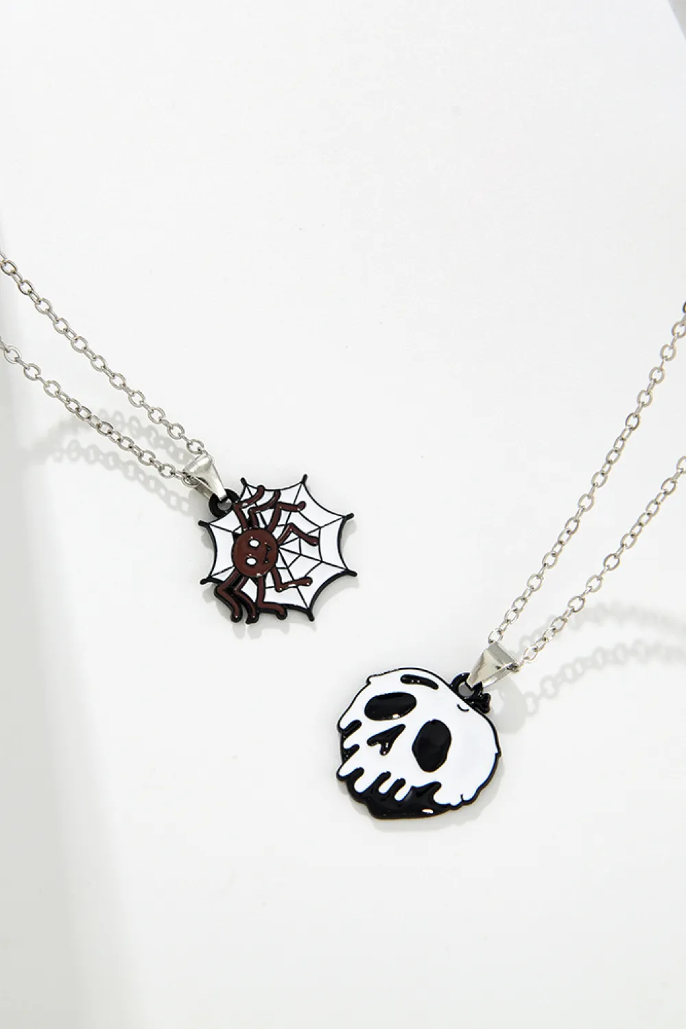 Two-Piece Halloween Theme Necklace Set, image 29