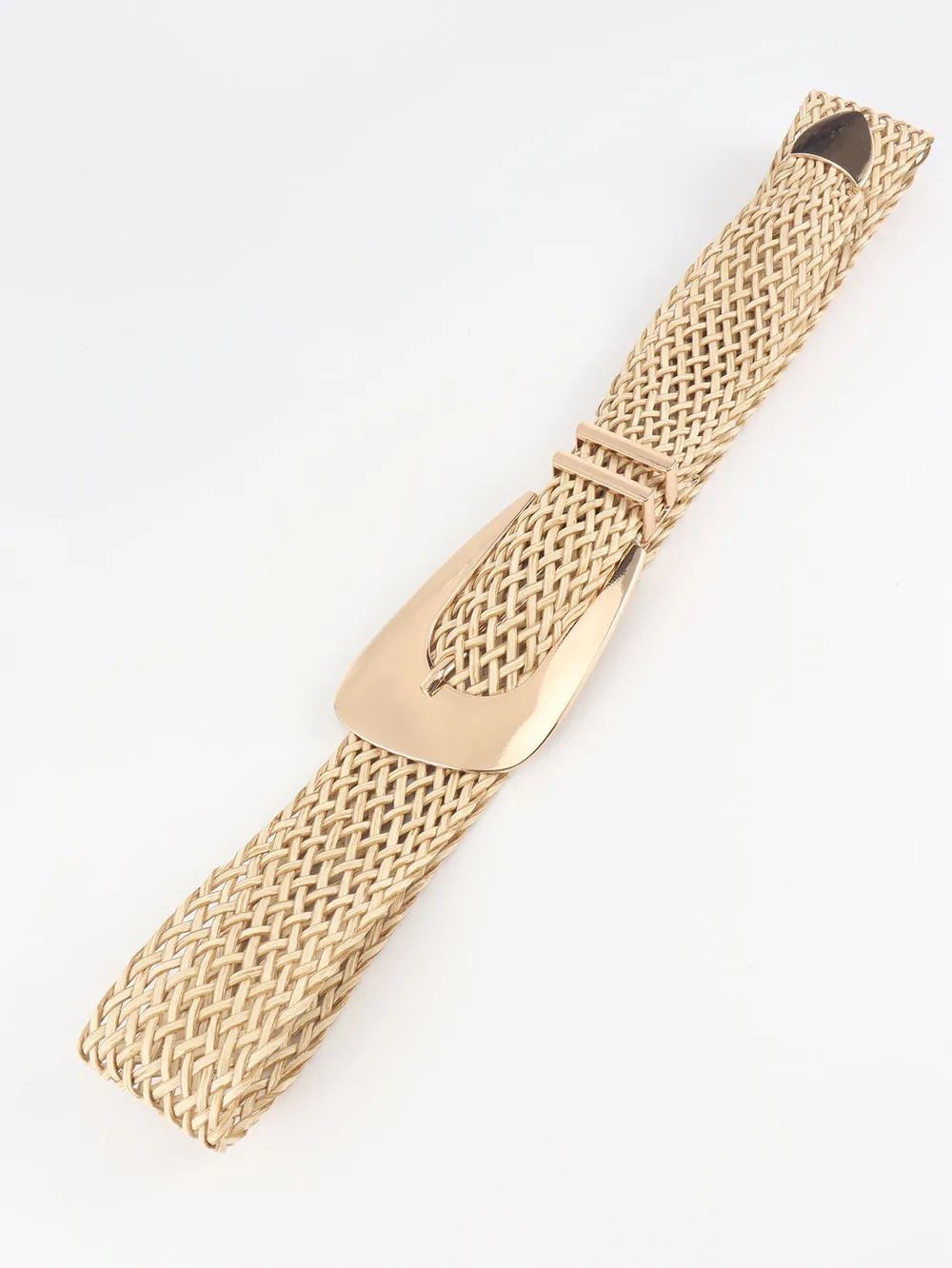 Irregular Buckle Braid Belt, image 4