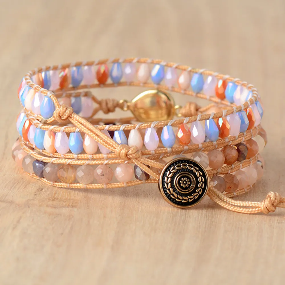 Opal Beaded Bracelet, image 2