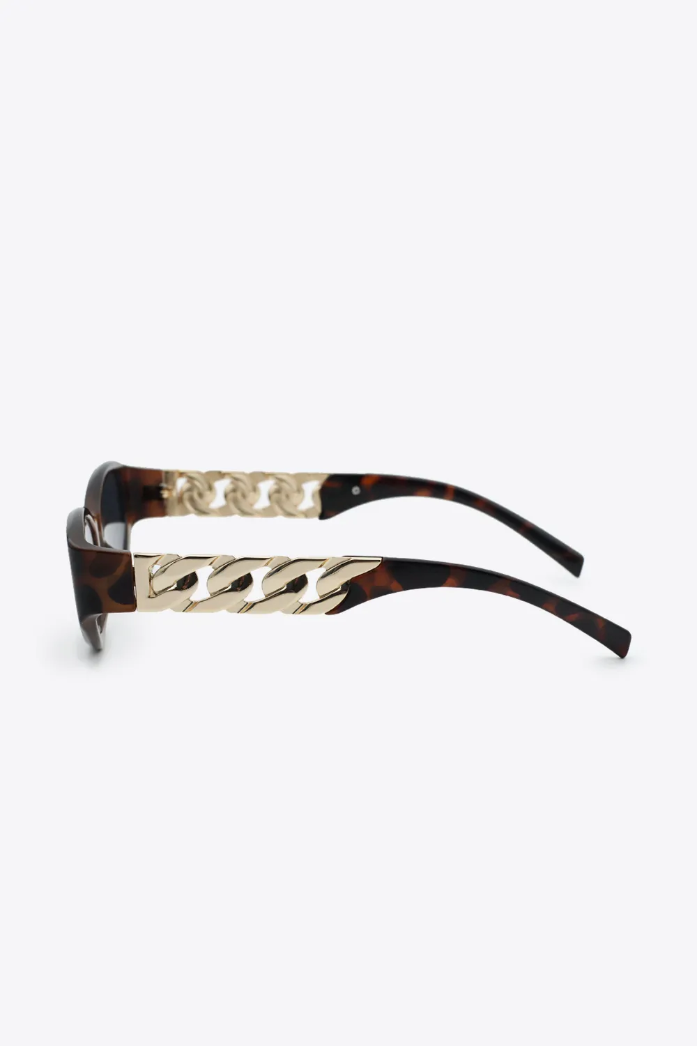 Chain Detail Temple Cat Eye Sunglasses, image 11