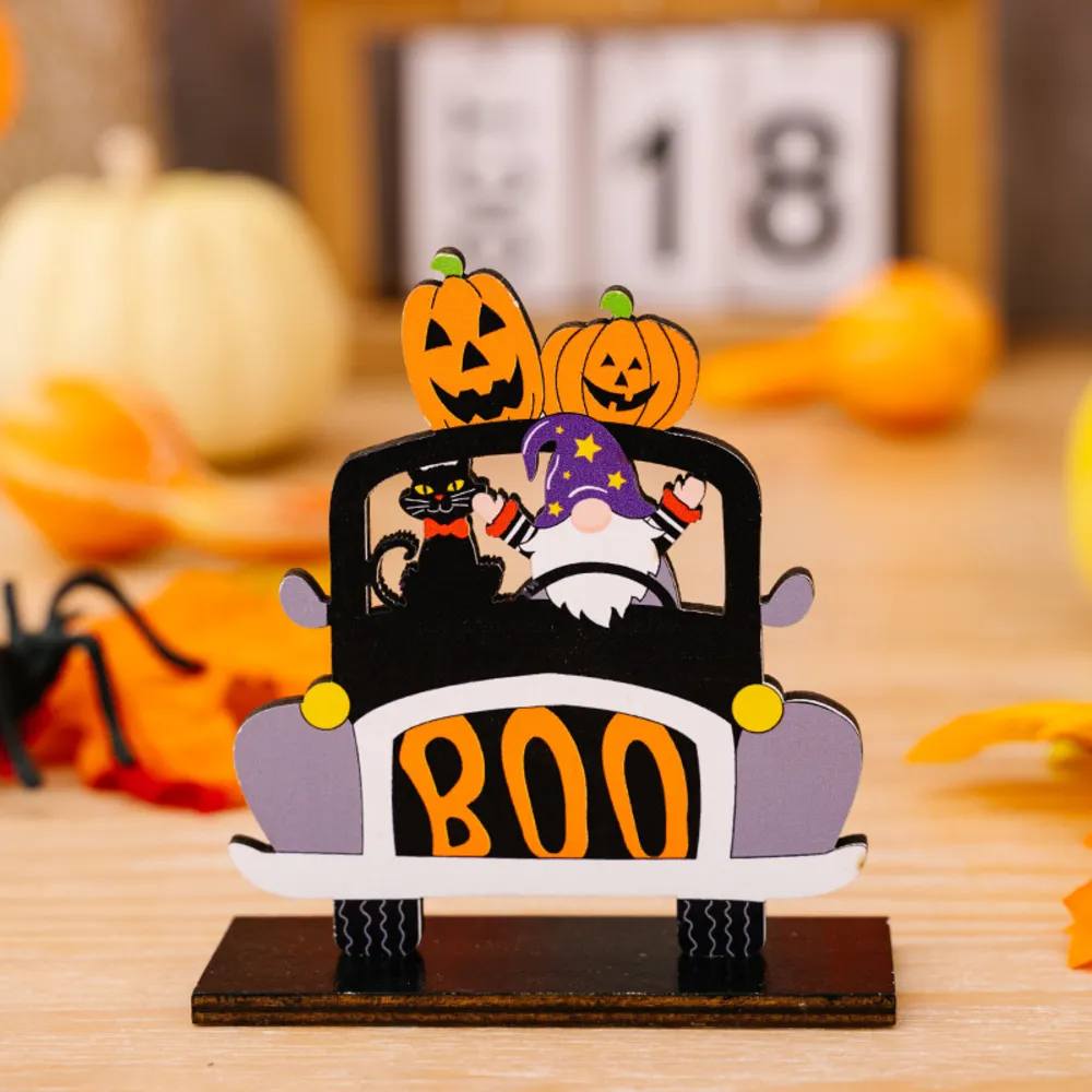 3-Piece Halloween Element Car-Shape Ornaments, image 9