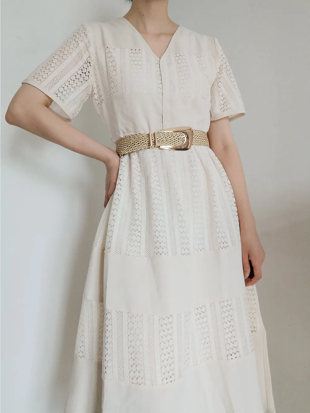 Irregular Buckle Braid Belt, image 5