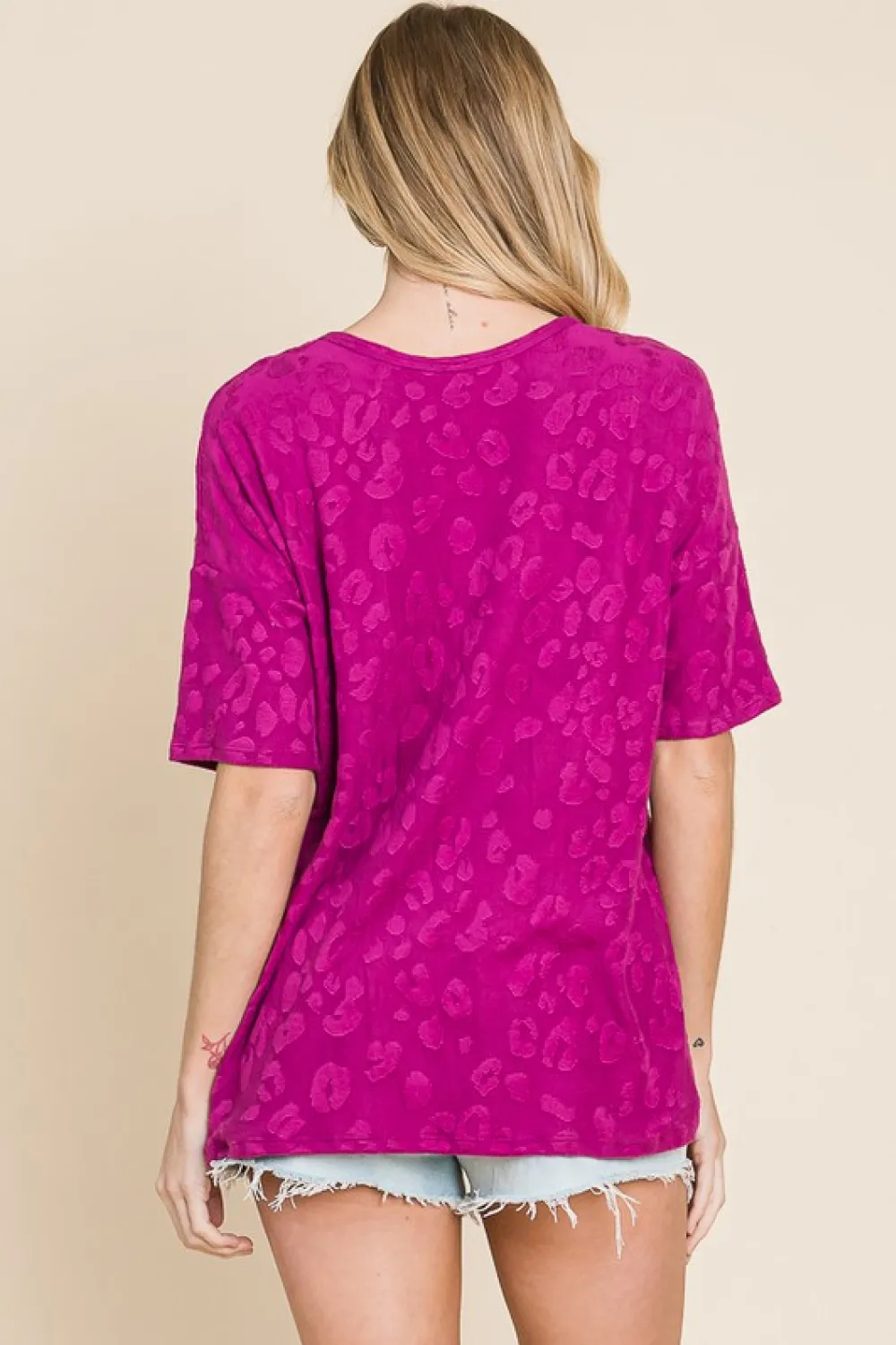 At The Fair Animal Textured Top, image 2