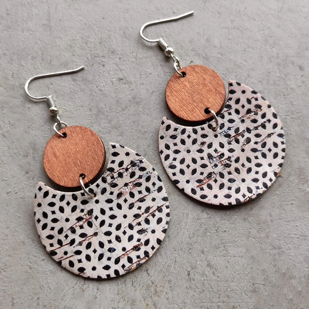 Ms.Pac-Man Shape Dangle Earrings, image 3