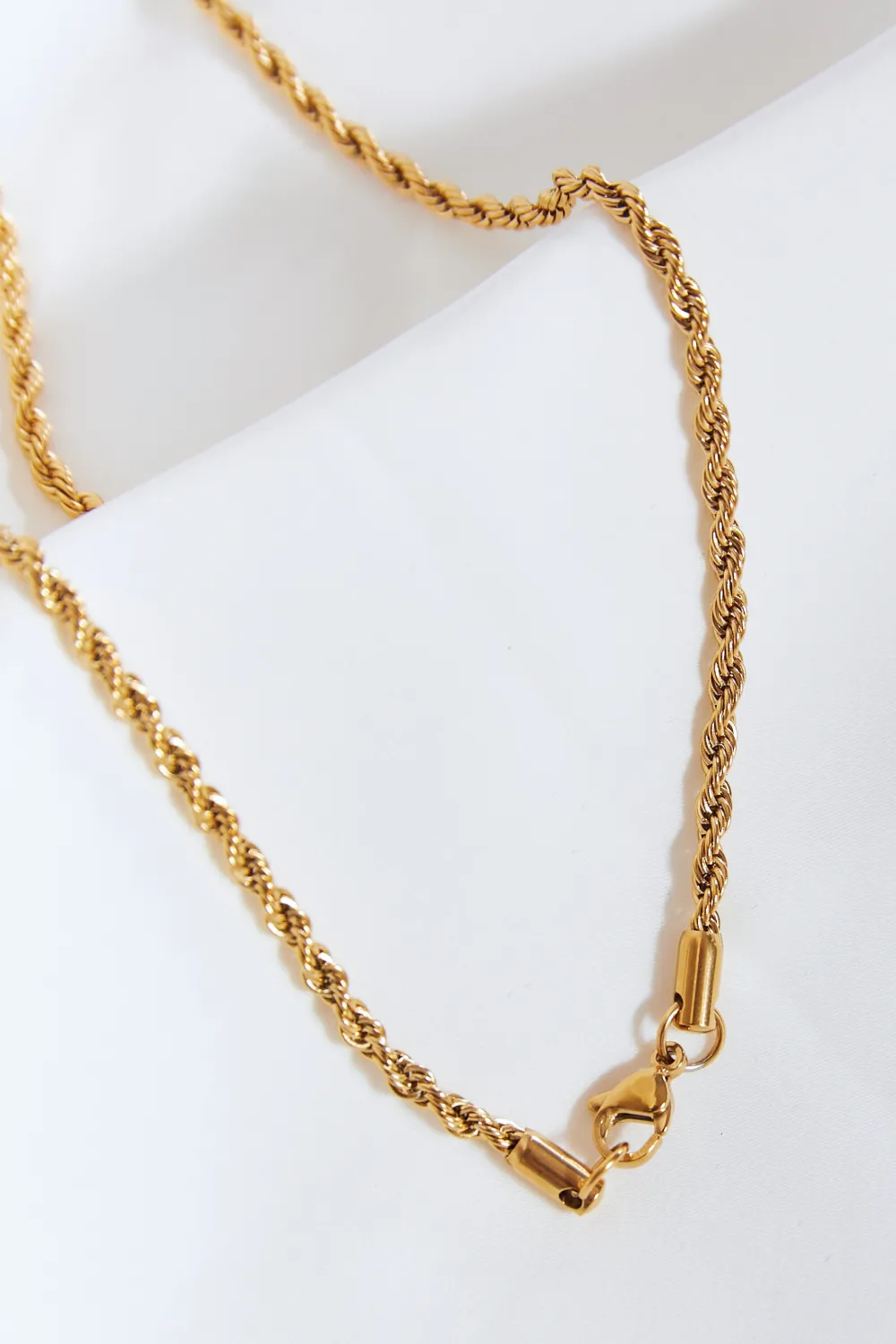 Brass Lightning Pendant Necklace, image 7