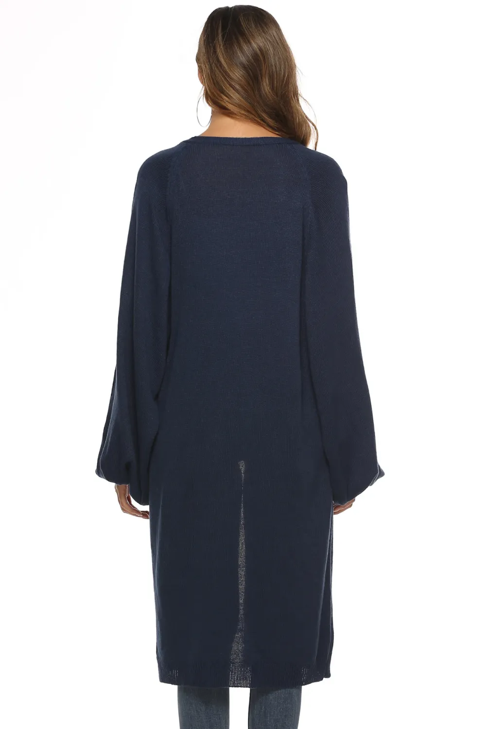 Long Sleeve Open Front Cardigan, image 2