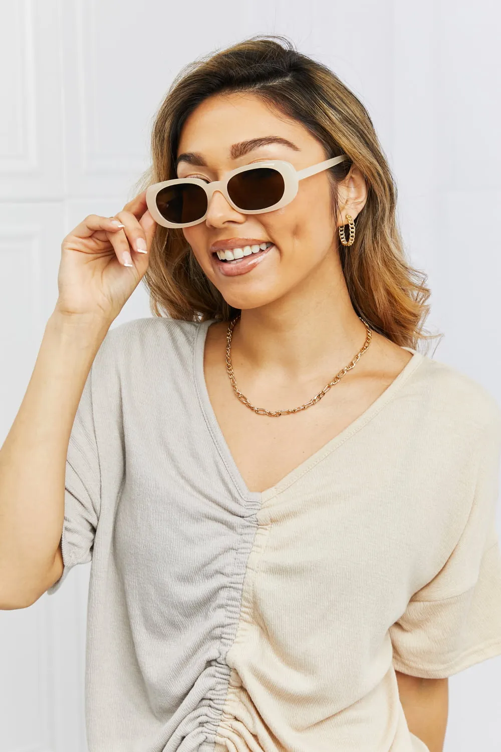 Oval Full Rim Sunglasses, image 12