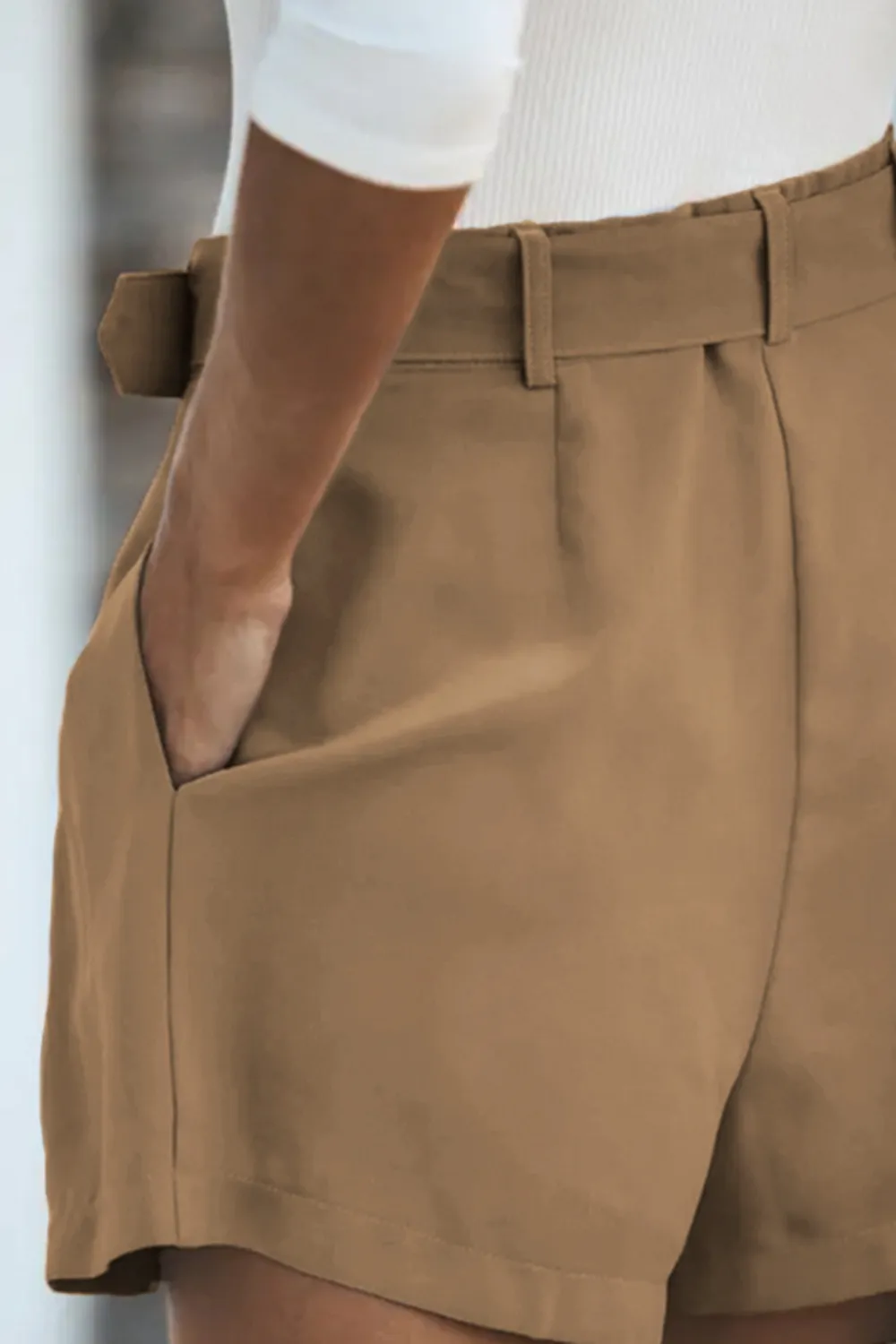 Longline Blazer and Shorts Set with Pockets, image 6