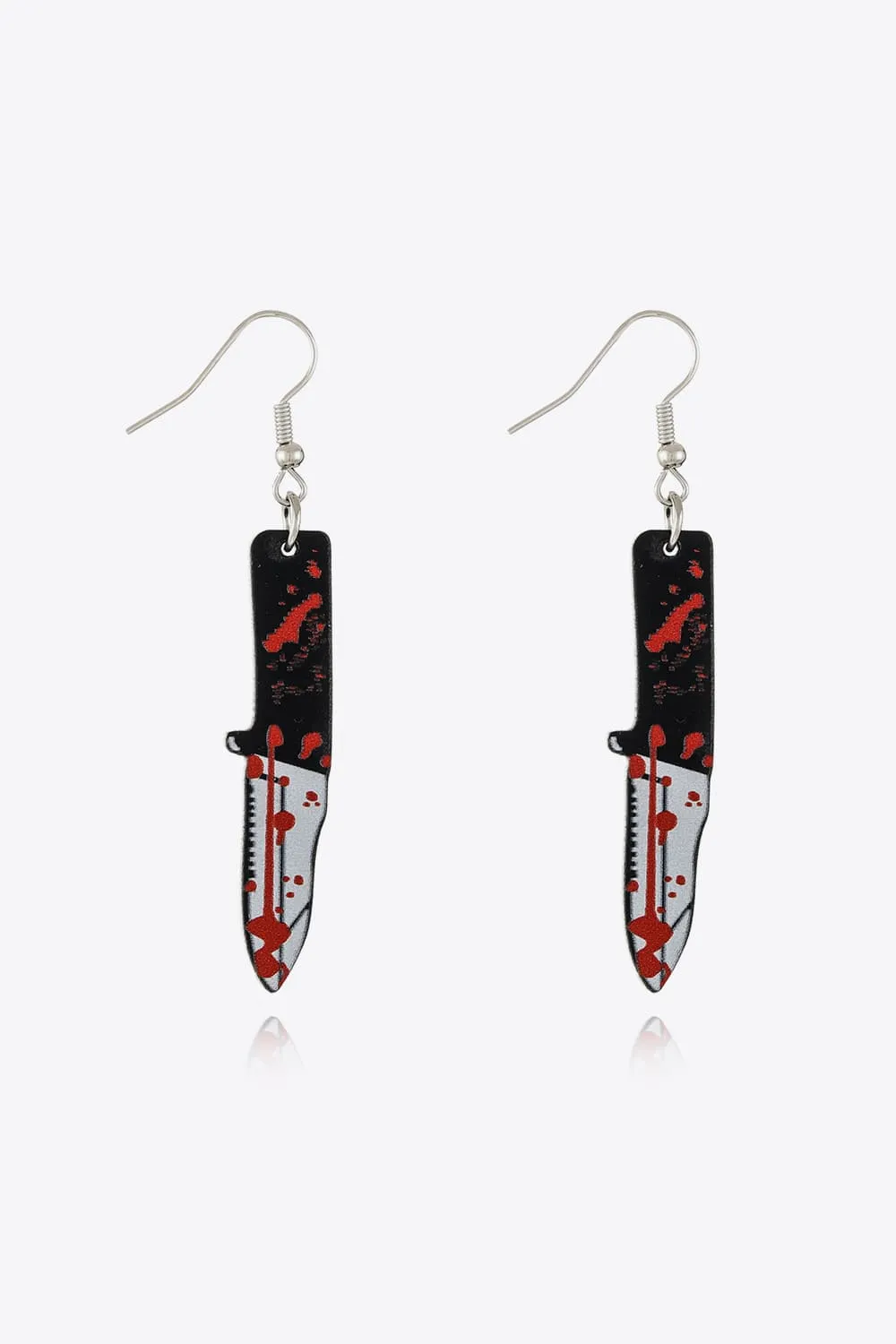 Bloody Horror Drop Earrings, image 5