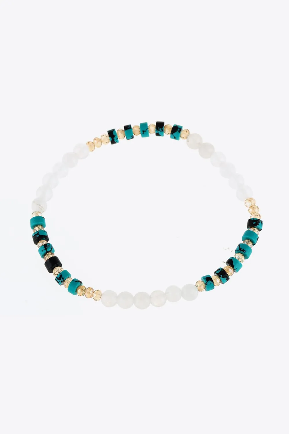 Crystal & Natural Stone Bracelet, image 3