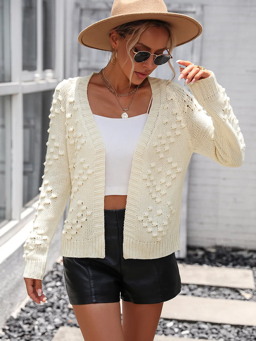 Open Front Long Sleeve Cardigan, image 6