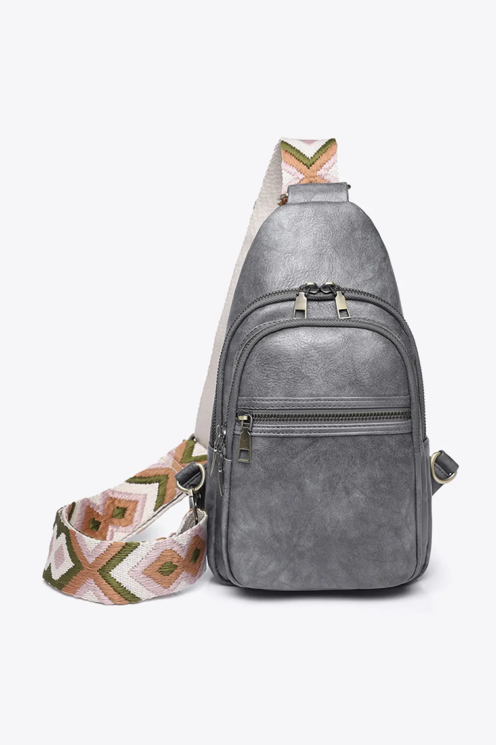It's Your Time PU Leather Sling Bag, image 15