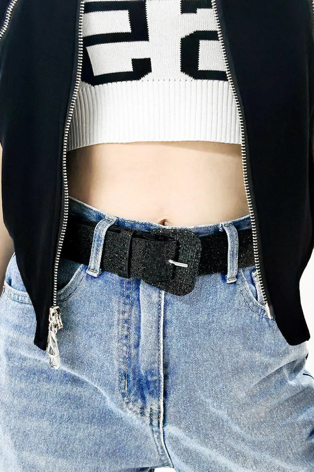 Glitter PU Leather Belt, image 6