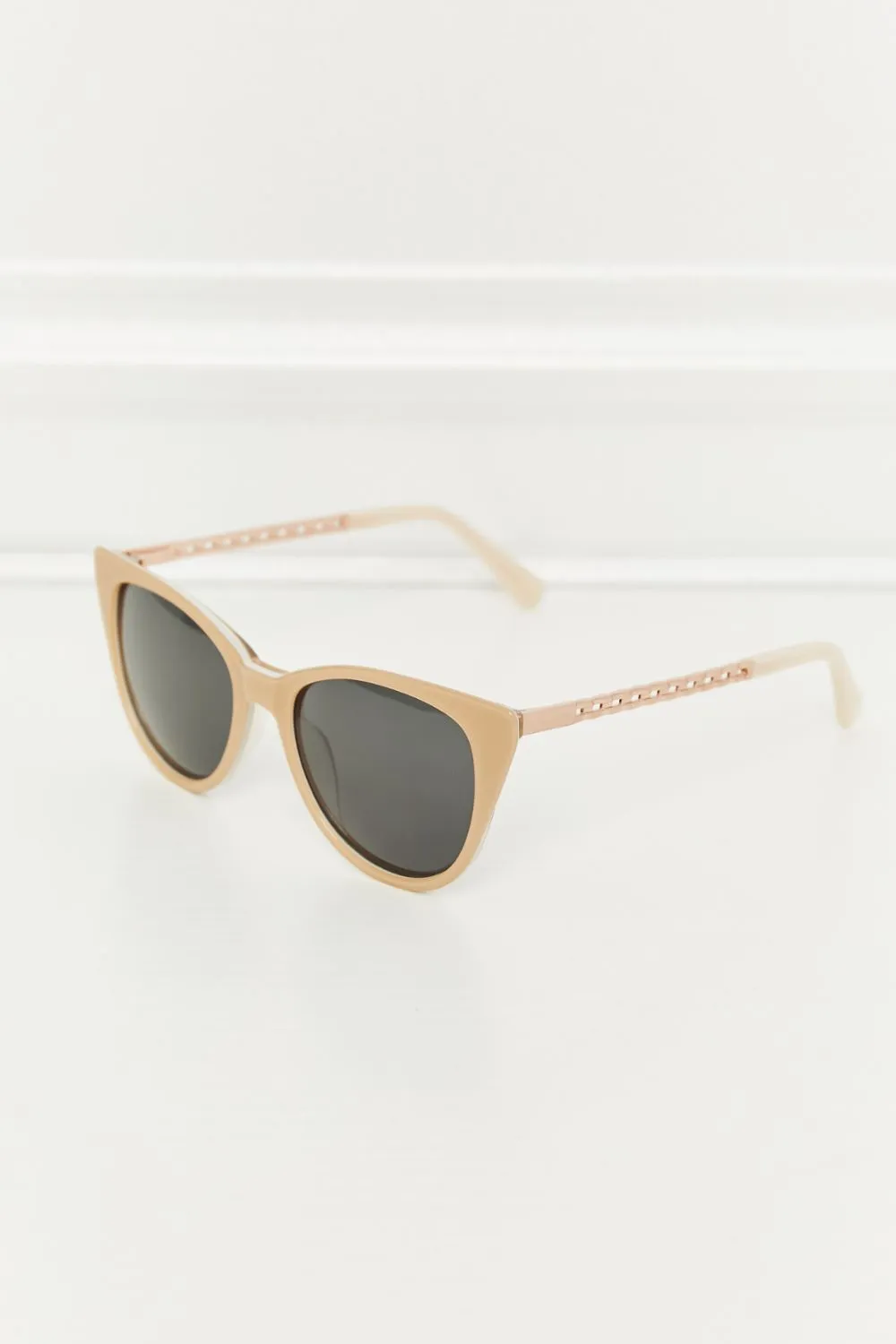 Cat-Eye Acetate Frame Sunglasses, image 6