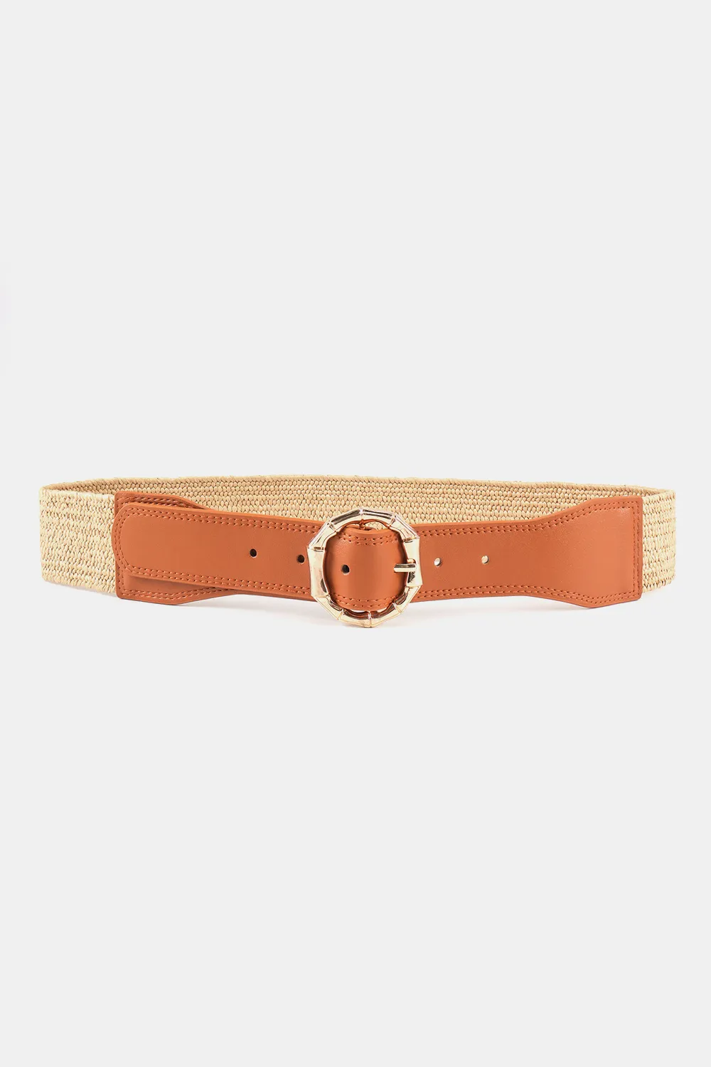 Alloy Buckle Braided Belt, image 2