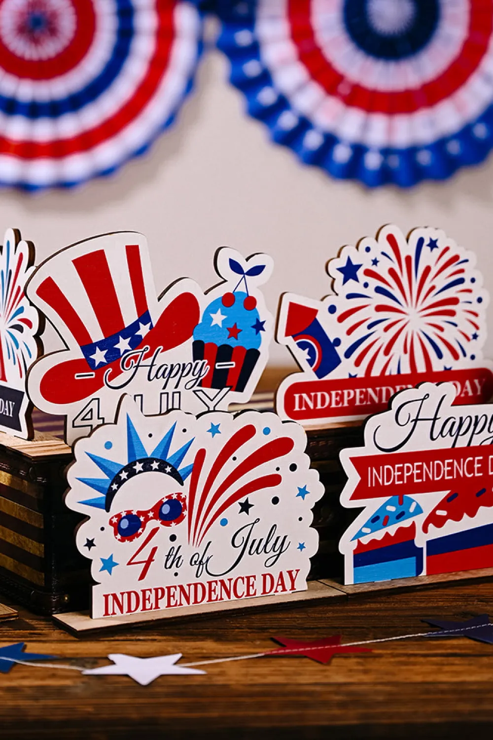 Independence Day Plywood Decor Ornament, image 10
