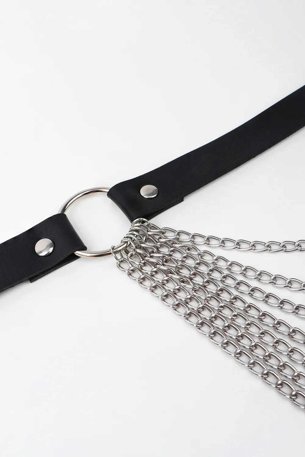 PU Belt with Chain, image 4