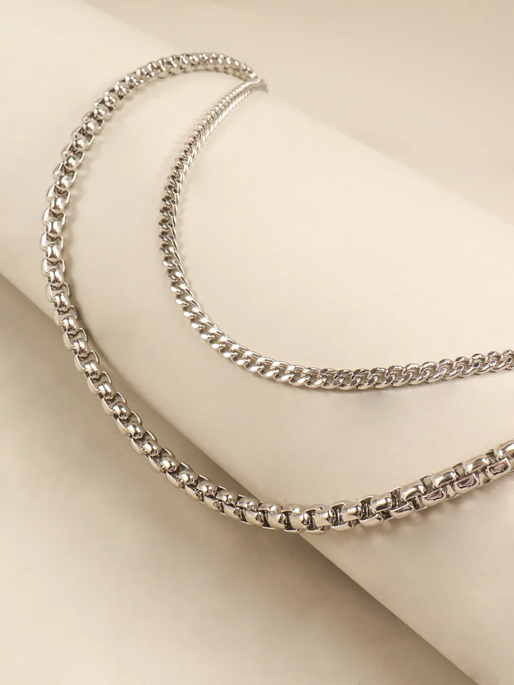 Double-Layered Metal Chain Belt, image 4