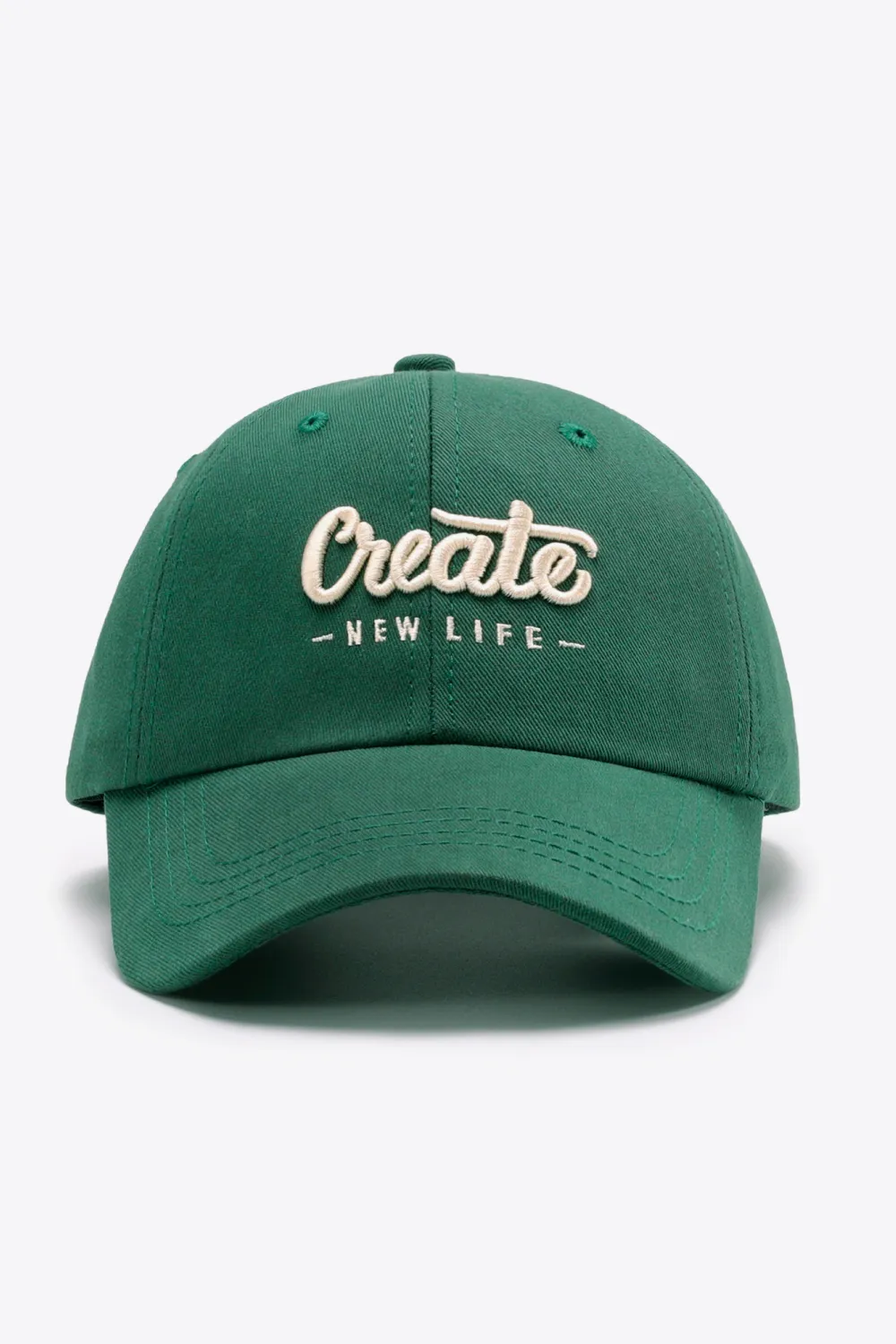 CREATE NEW LIFE Adjustable Cotton Baseball Cap, image 24