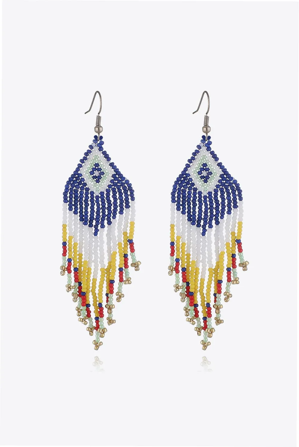 Beaded Dangle Earrings, image 6
