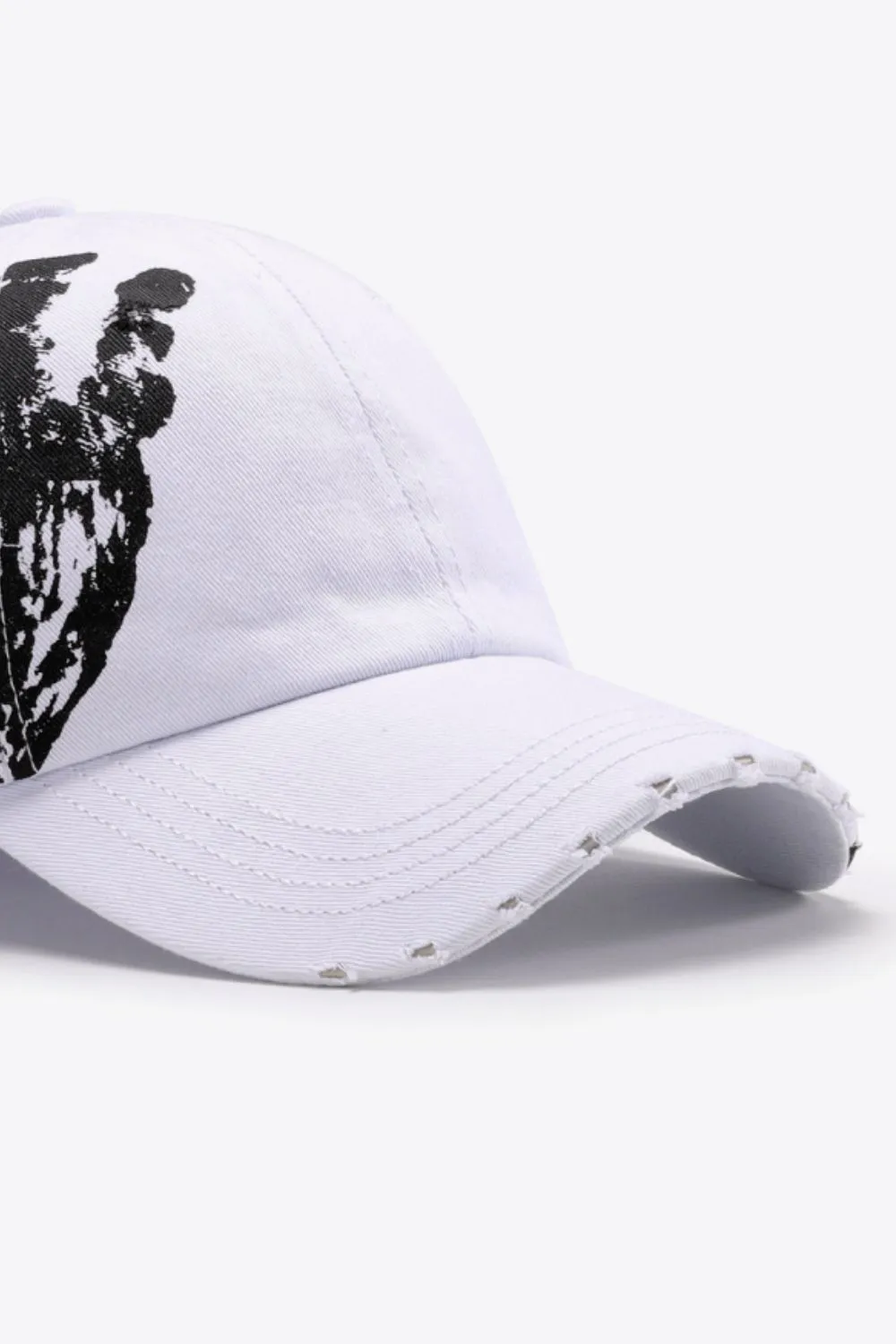 VIBRA Graphic Distressed Adjustable Baseball Cap, image 13