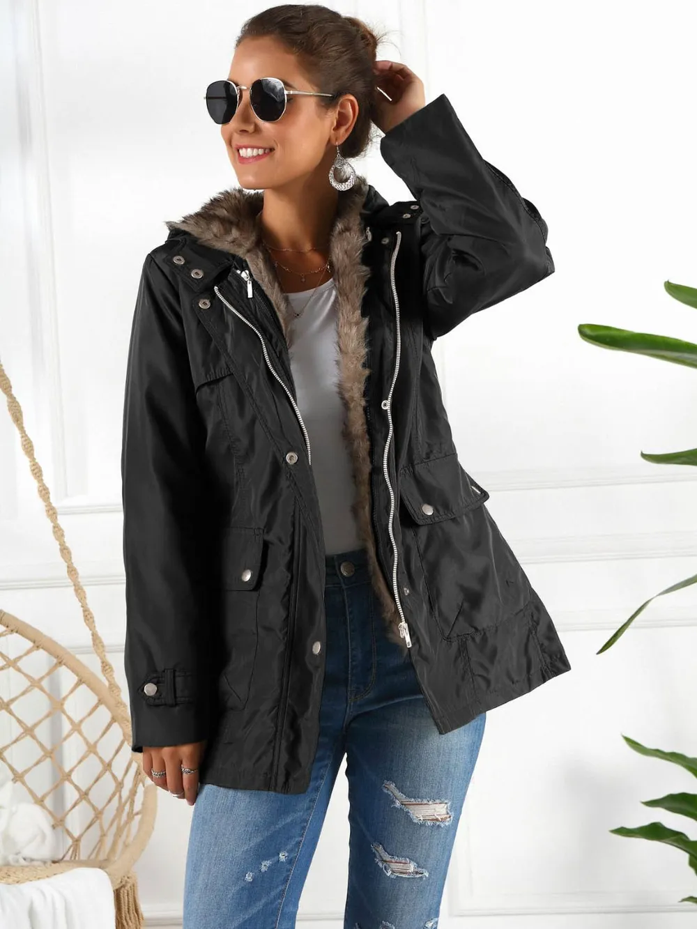 Full Size Hooded Jacket with Detachable Liner (Three-Way Wear), image 8