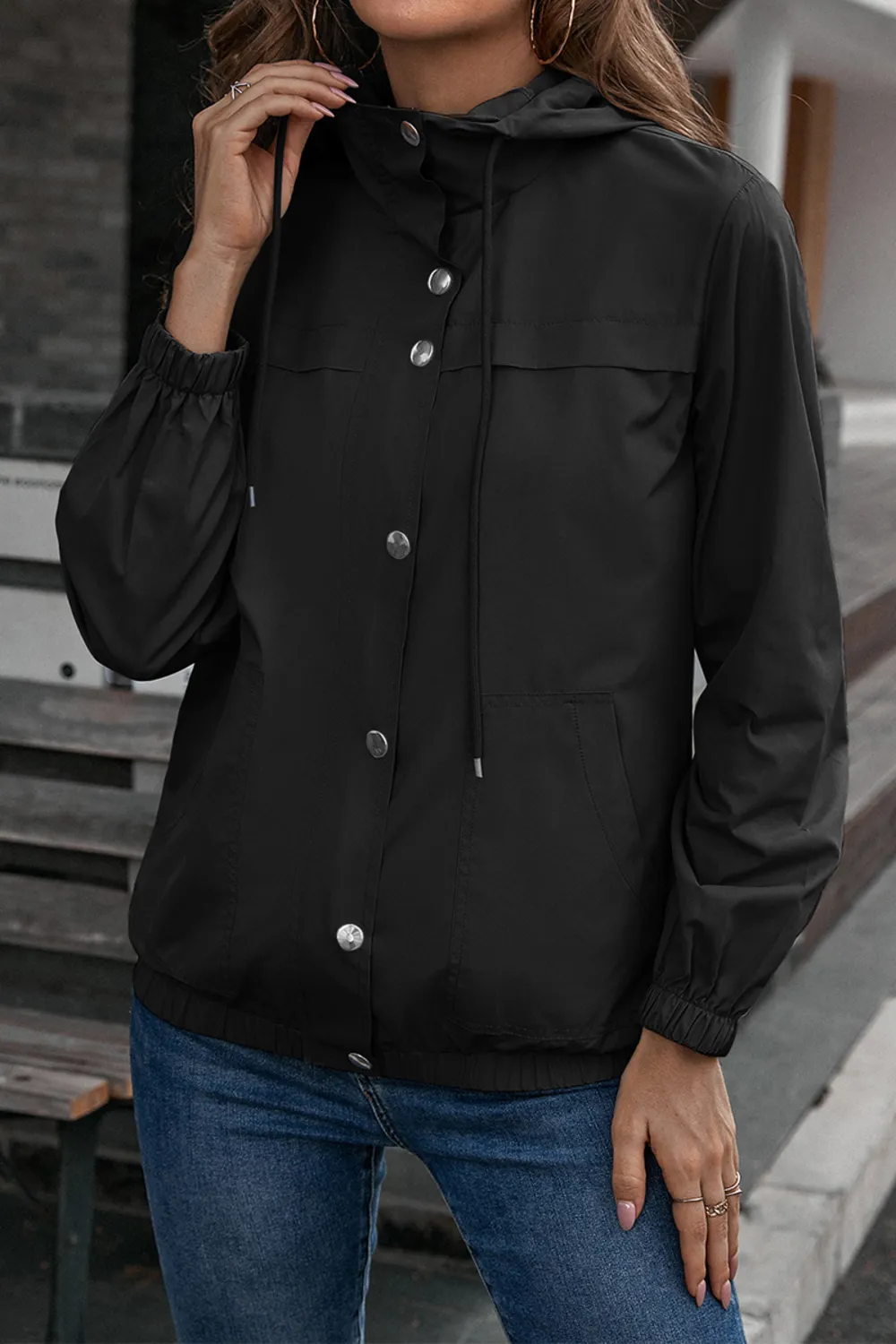 Button-Down Long Sleeve Sports Jacket, image 2