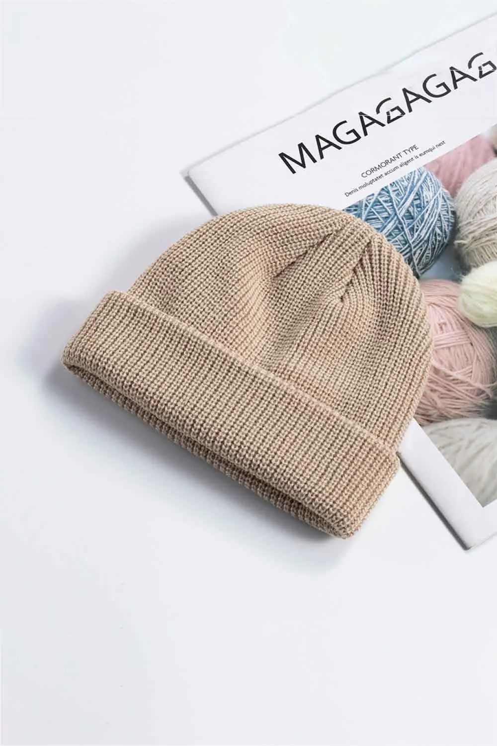 Cozy Rib-Knit Cuff Beanie, image 3