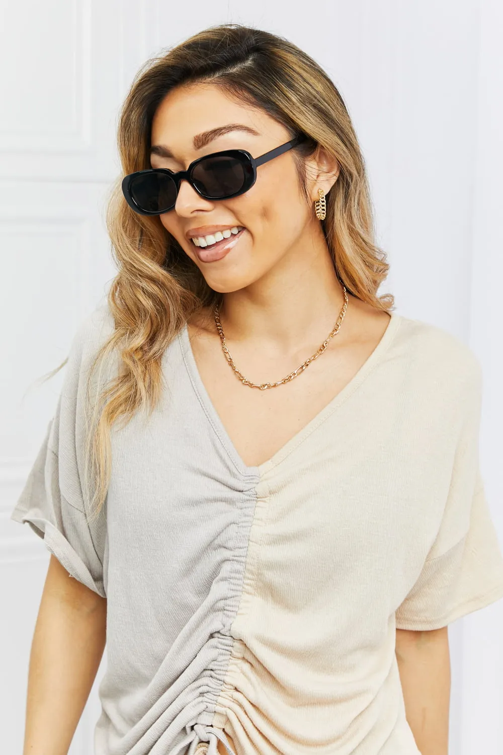 Oval Full Rim Sunglasses, image 22