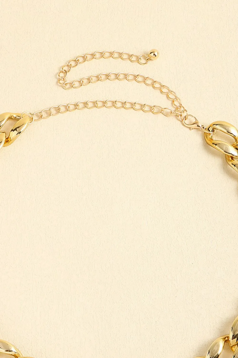 1" Width Acrylic Curb Chain Belt, image 4
