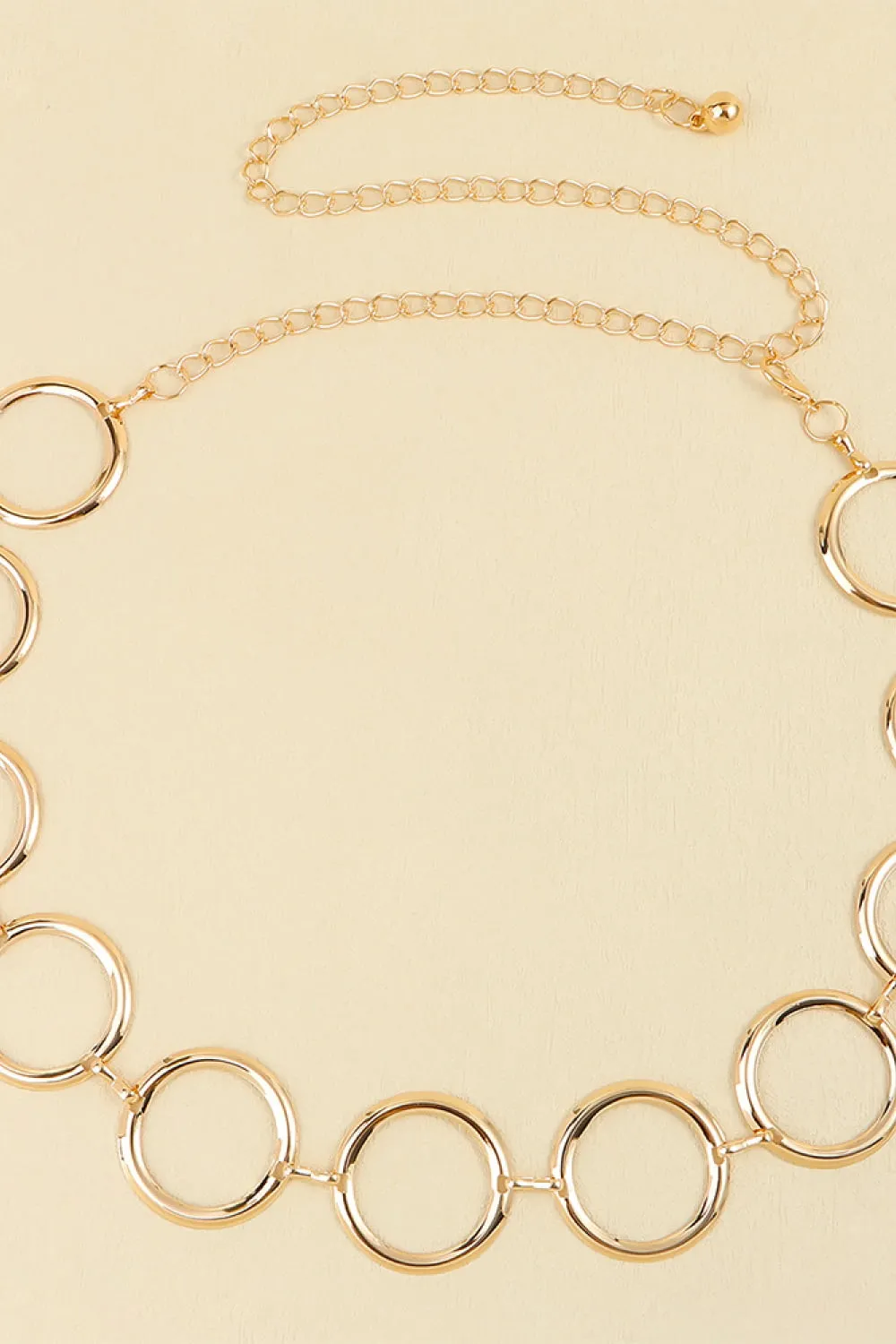 Circle Ring Chain Belt, image 4