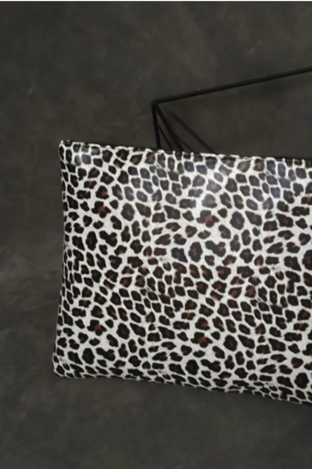 Leopard PU Leather Clutch, image 7