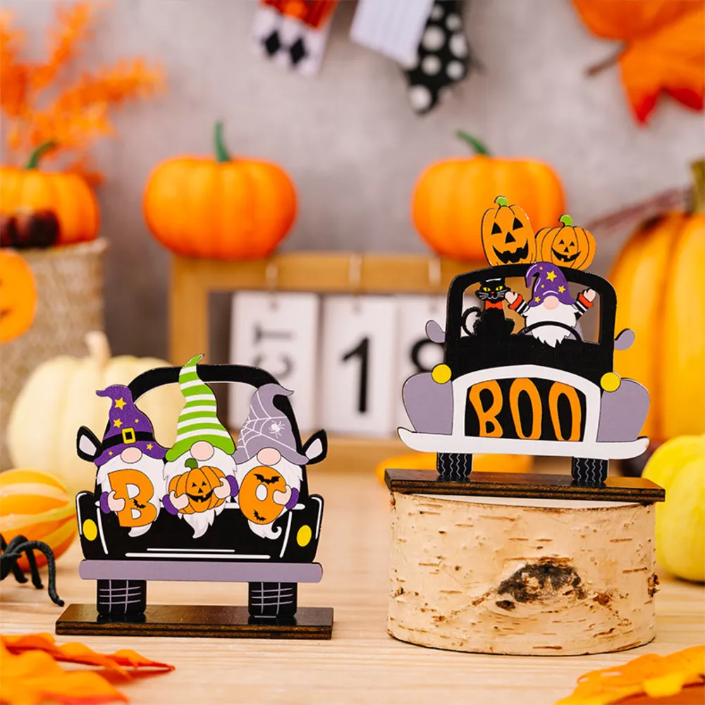 3-Piece Halloween Element Car-Shape Ornaments, image 7