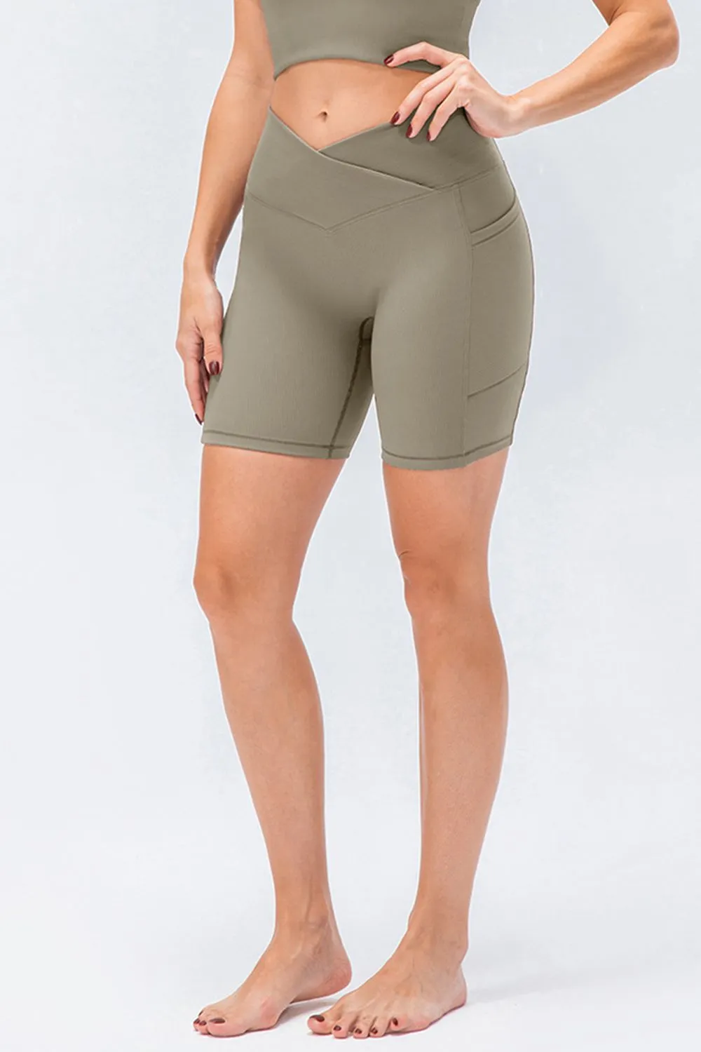 Slim Fit V-Waistband Sports Shorts, image 9