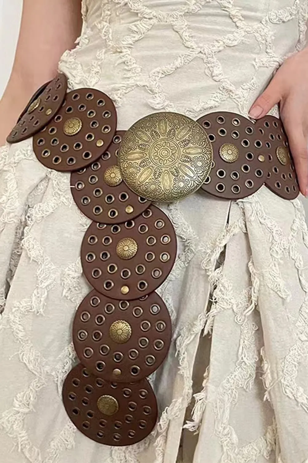 Zinc Alloy PU Disc Belt, image 6