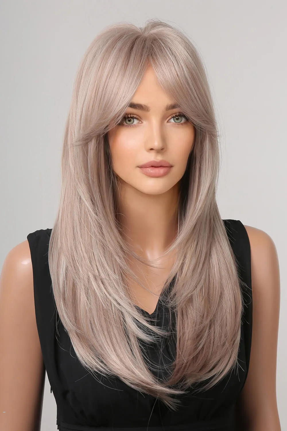 13*1" Full-Machine Wigs Synthetic Long Straight 22", image 9