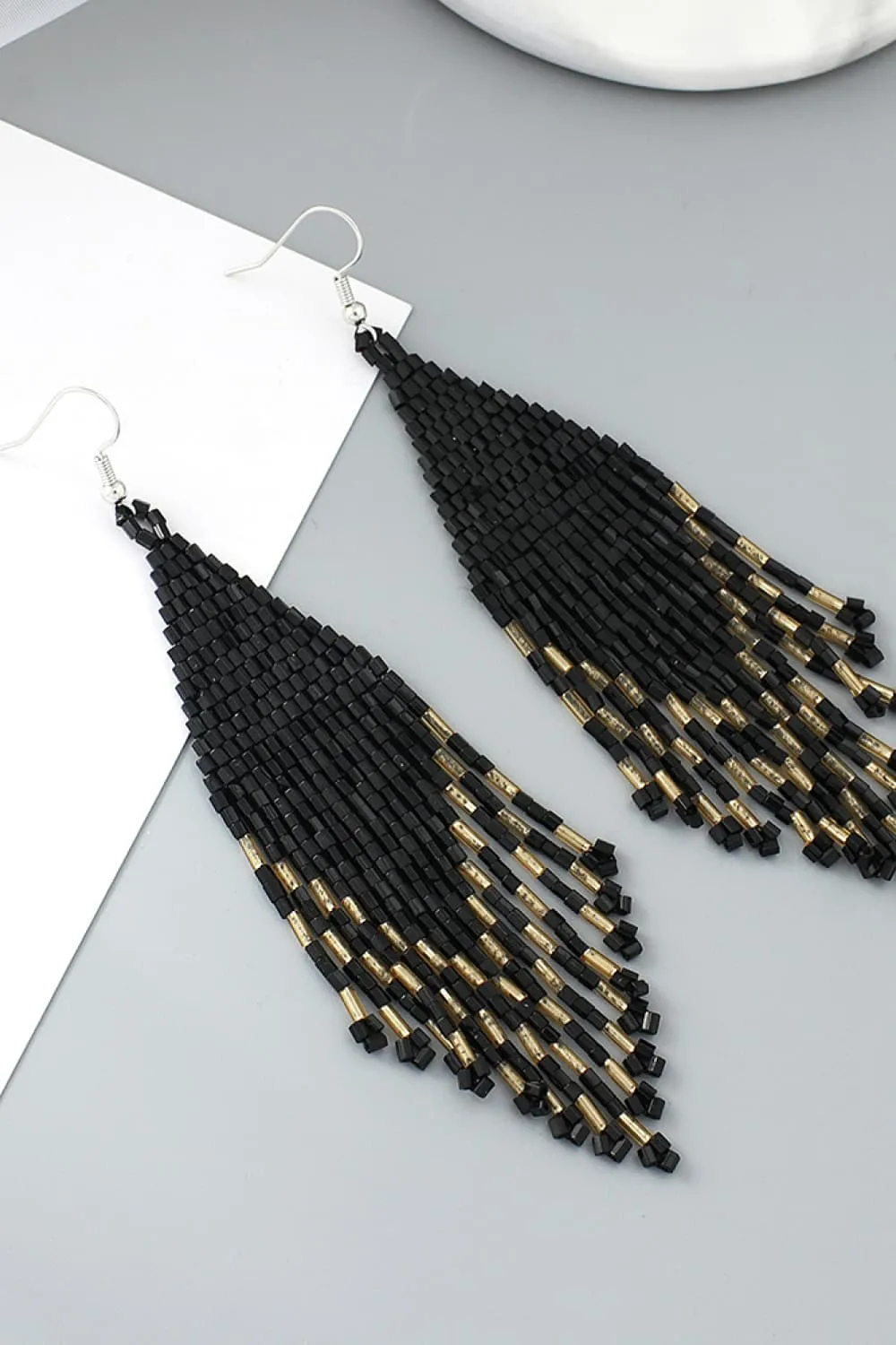 Beaded Dangle Earrings, image 7