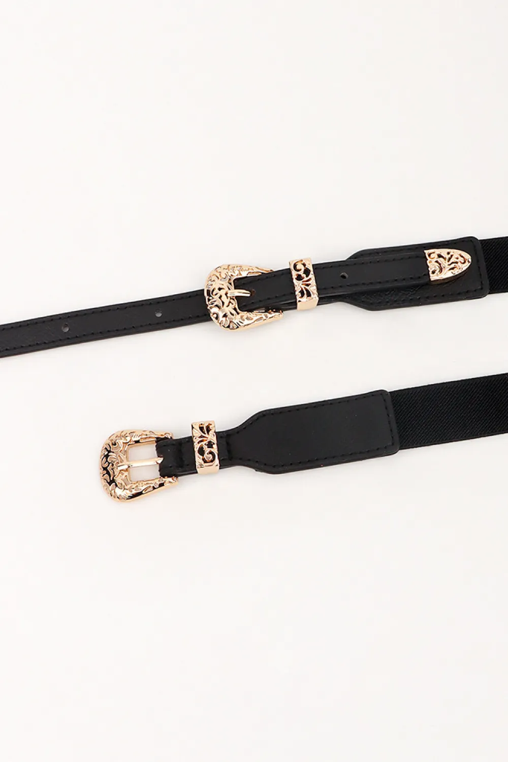 Double Buckle Elastic Belt, image 5