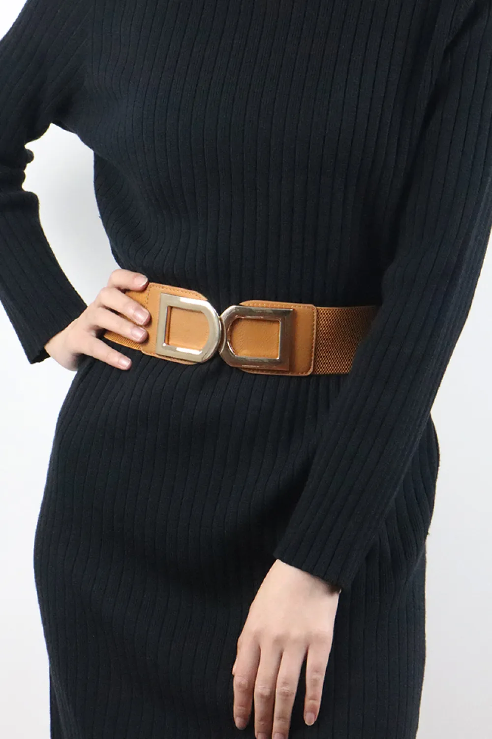 Double D Buckle PU Belt, image 29